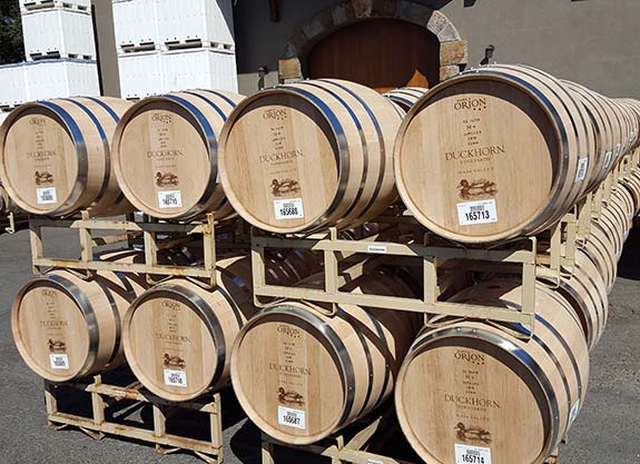 French Oak barrels