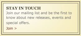 Stay in Touch, Join our List
