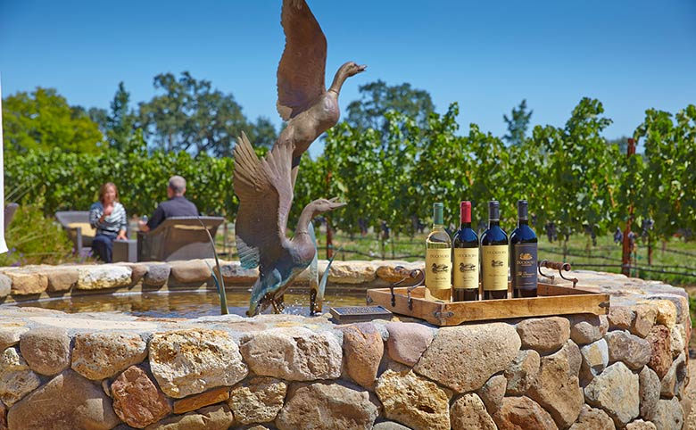 Duckhorn Vineyard Fountain