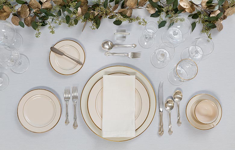 How to set a formal table