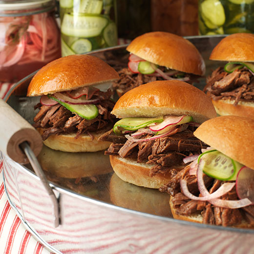 brisket sliders