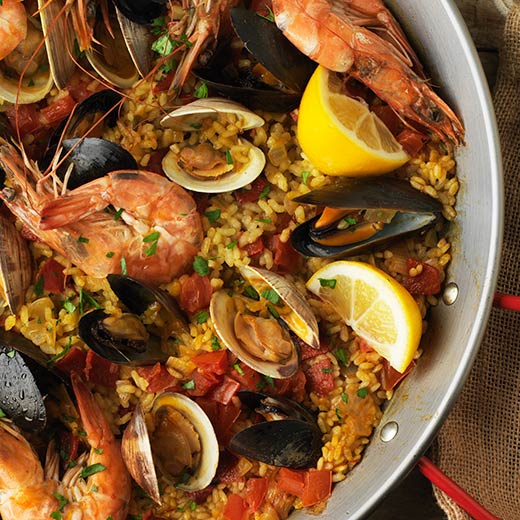 Seafood Paella