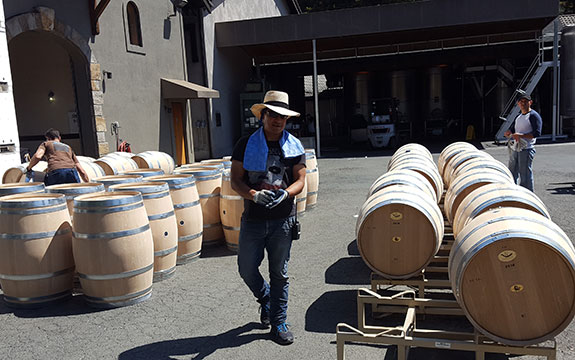 Prepping the Barrels