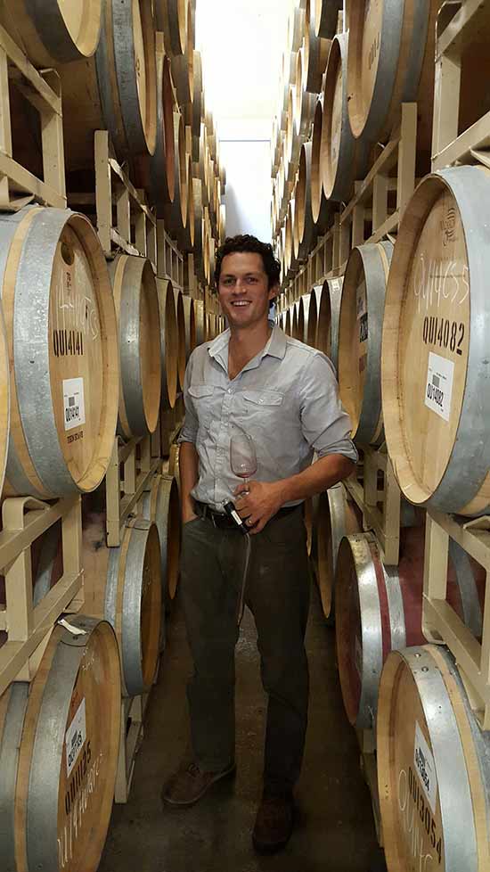 Winemaker Brian Rudin