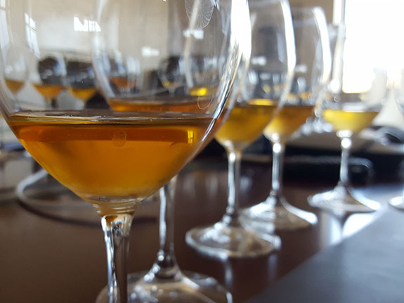 Orange Wine in Glass