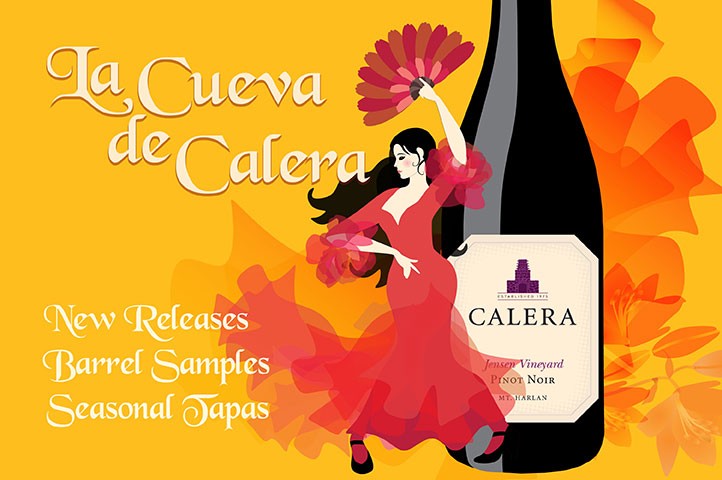 Calera Spanish themed event with barrel samples and new release wine