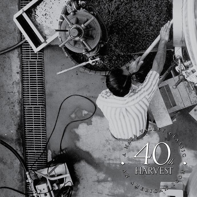 Photo of Tom Rinaldi cleaning tank on the crushpad