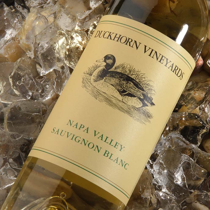 The first vintage of Duckhorn Sauvignon blanc on ice