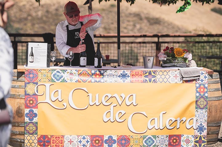 Calera Spanish themed event with barrel samples and new release wine
