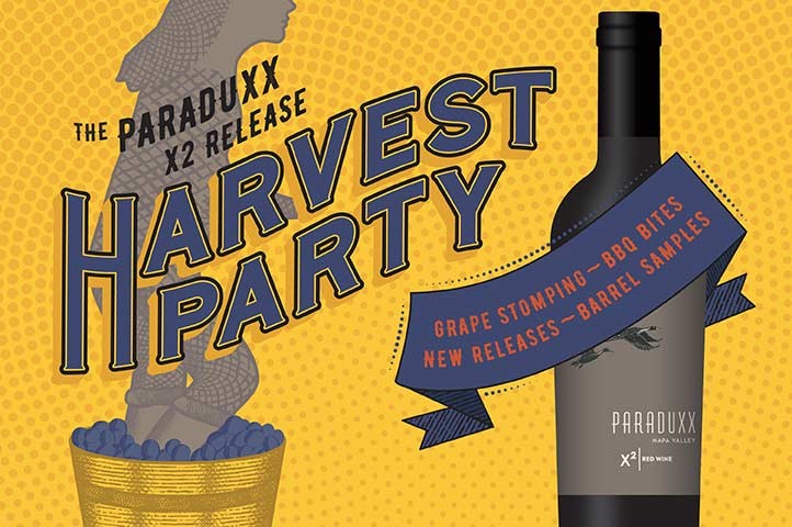 Paraduxx havest party graphic